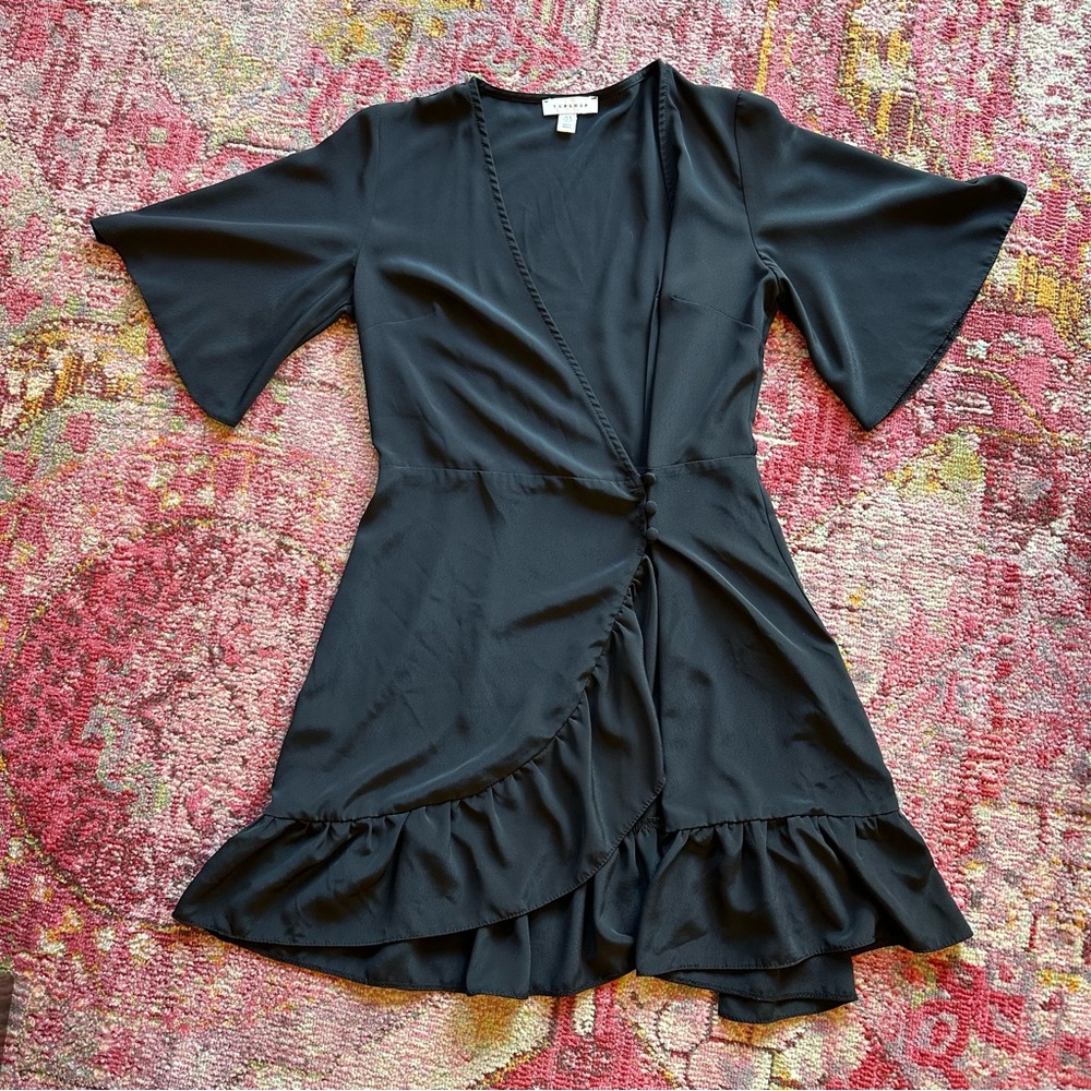 Top shop black dress